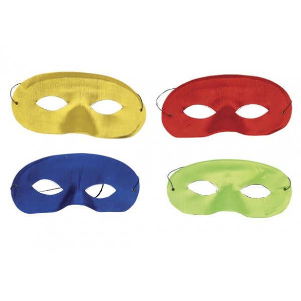 Αποκριάτικη Μάσκα Ματιών Υφασμάτινη (4 Χρώματα)